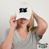 Gorra personalizada con vinilo textil