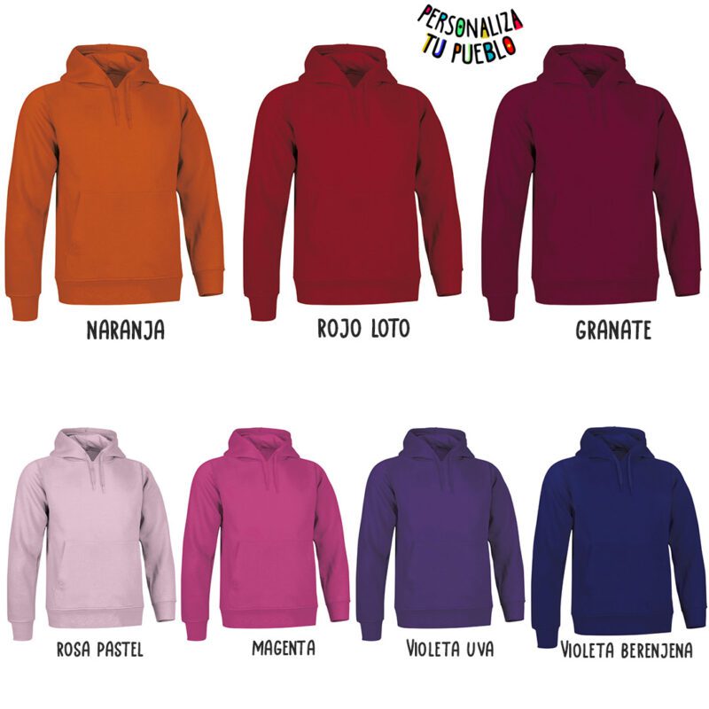 Colores sudaderas